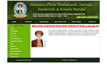 Tablet Screenshot of mahatmaphule.in